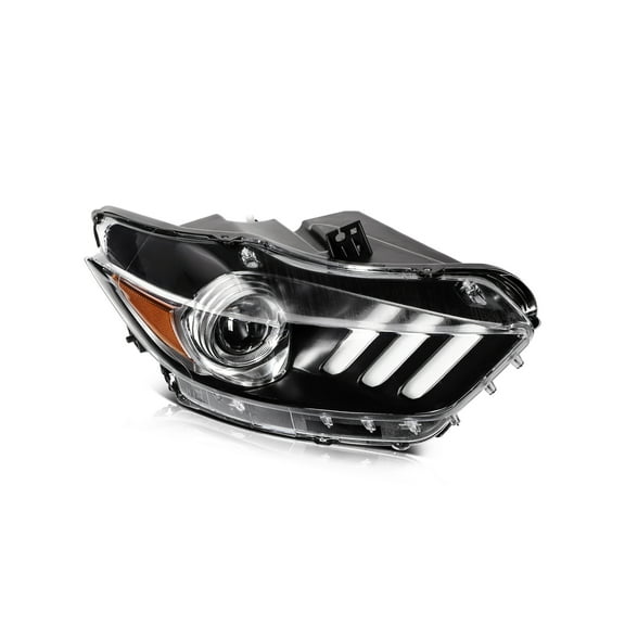 SCITOO Headlight Assembly Fits For 2015-2020 for Ford For Mustang Headlamp Passenger Side