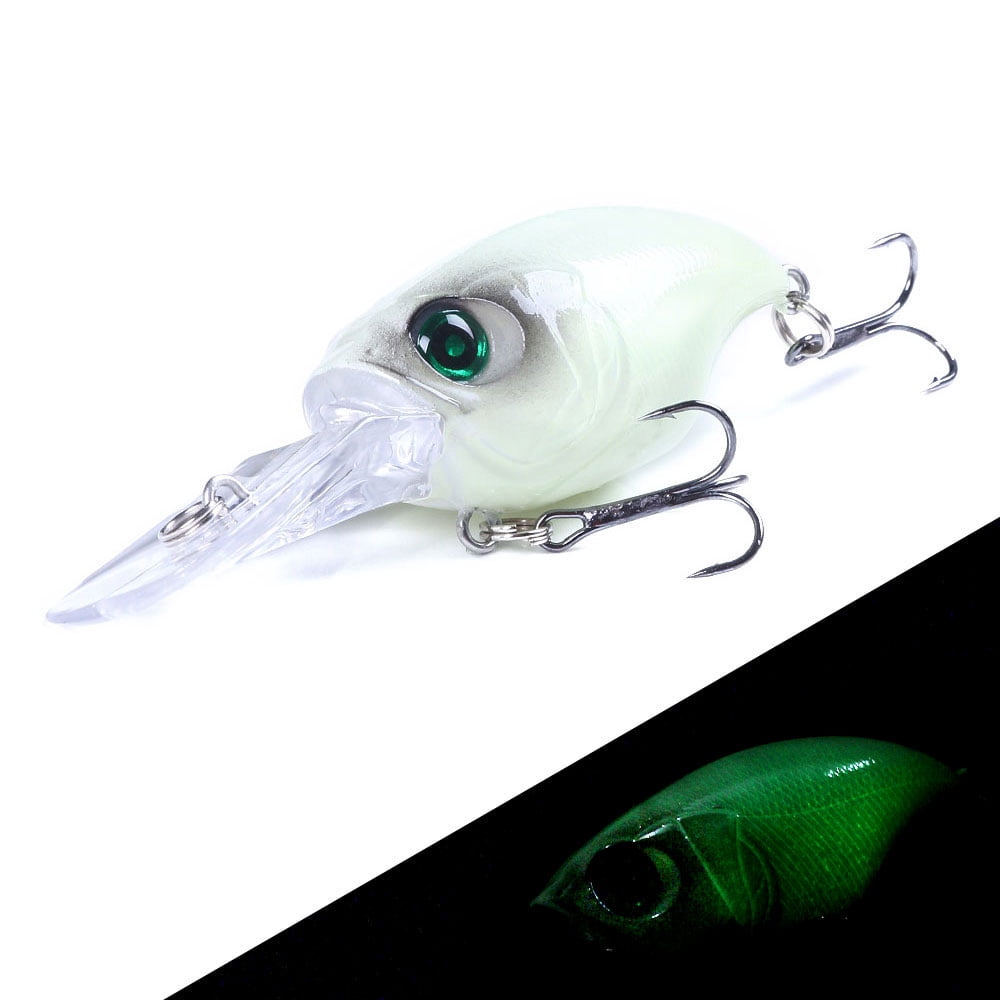 HENGJIA Fishing Lures, 10pcs Crankbaits Fishing Lure Set 7.5cm 11g Plopper Fishing Lure Bass Shallow Deep Dving Fishing Hard Baits for Bass Trout Freshwater and Saltwater