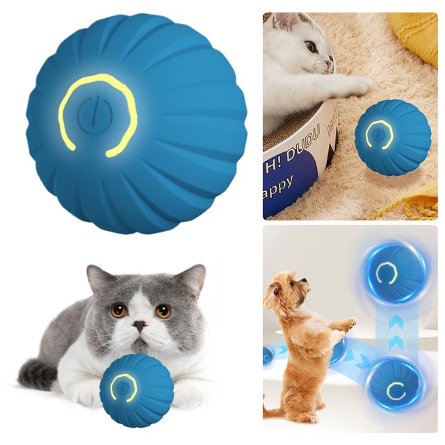 Rodante Rebote Automática 200mAh Automóvil para Entrenamiento Gatos