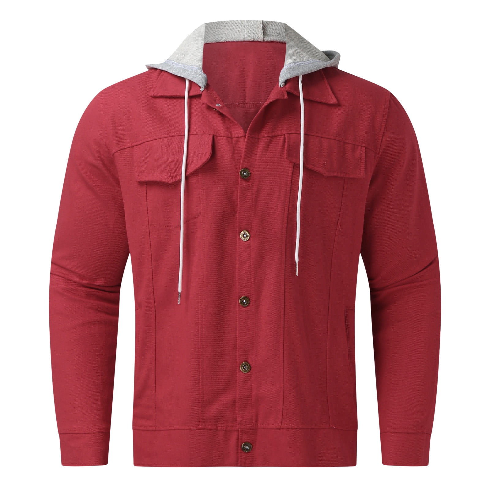 【逸品】 Jacket Jean LEEy-world Men's Windbreaker Lightweight Jackets Clothing
