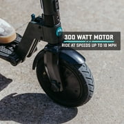 GOTRAX G3 Plus Adult Electric Scooter, 300W 10 Tires Max 18 mile Foldable Escooter for Adult, Gray