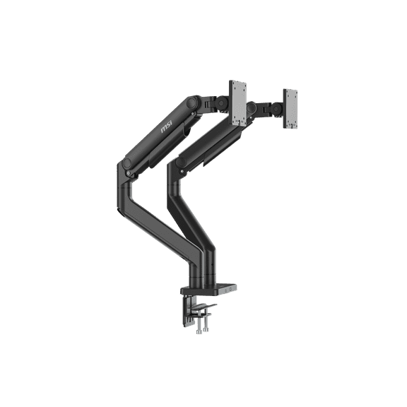 MSI Mounting Arm for Monitor - Matte Black - Horizontal/Vertical