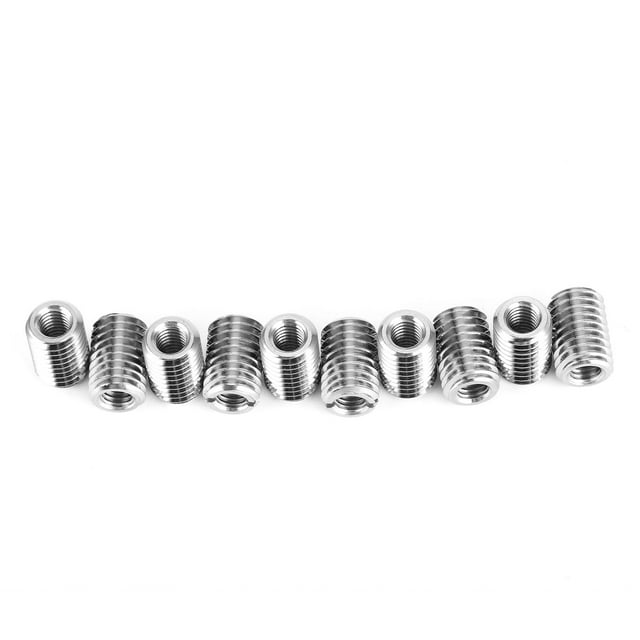 Insert Nut, 303 Stainless Steel Repair Sleeve With Small Slot For Aviation For Electronic For Automobile For Computer