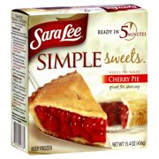 Hillshire Brands Sara Lee Simple Sweets Cherry Pie, 15.4 oz