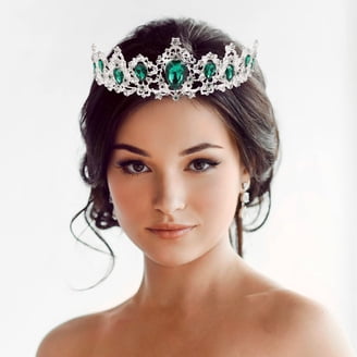 PAPER & QUARTZ Moonlight Ice Queen Crown Tiara in Champagne  display picture 3