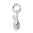 thumbnail image 2 of Sterling Silver Rabbit Charm, 2 of 3