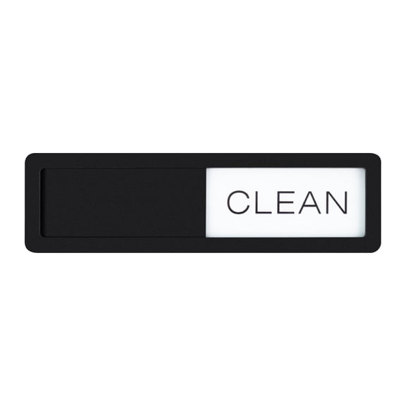 Dishwasher Magnet Clean Dirty Sign Slider Acrylic Indicator Non-Scratch Magnetic Reversible Board for Kitchen Home Organization 7x2in