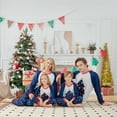 thumbnail image 3 of Christmas Family Pajamas Tree Print Matching Matching Sets Holiday Sleepwear Sets, 3 of 7