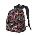thumbnail image 2 of Fotbe Red And Blue Cars Lightweight Casual Laptop Backpack for Men and Women, Daily use Waterproof backpack, Backpack for College, 2 of 8