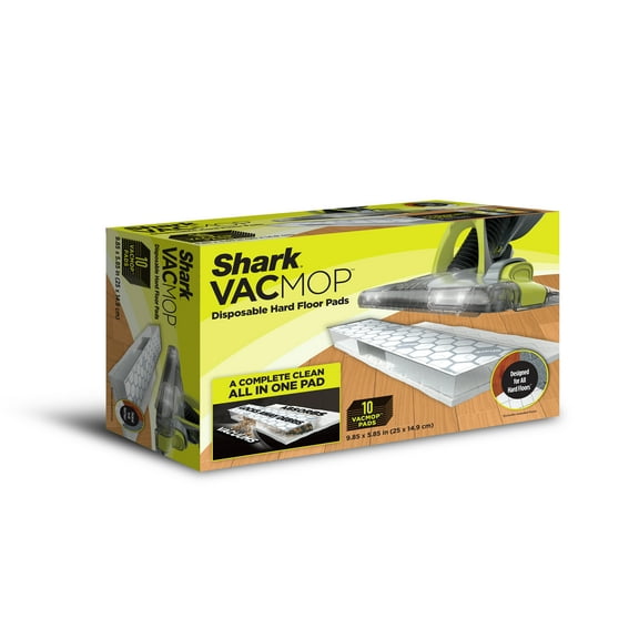 Shark VACMOP™ Disposable Hard Floor Vacuum and Mop Pad Refills 10 CT, VMP10
