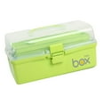 thumbnail image 4 of TISHITA Portable Medical Box 3 Layer Emergency Storage Box for Family Use Car Office Green, 4 of 8