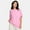 Pink, variant on Women's Nike Sportswear Tee Color: Pink Size: MEDIUM