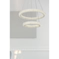 thumbnail image 5 of Elegant Lighting Bowen 24" 2-Light Metal Adjustable LED Chandelier in Gold, 5 of 12