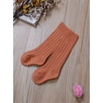 thumbnail image 3 of Gureui Toddler Infant Baby Boys Girls Thermal Socks, Solid Color Cotton Monochrome Foot Protection Knee Protection Stockings,0-5Y, 3 of 6