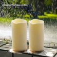 thumbnail image 5 of PRIME - Flickering Flameless Led Candles With 10-Key Remote & Timer, Waterproof Outdoor, 5 of 6