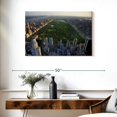 thumbnail image 3 of Elephant Stock Central Park Wall Art - Horizontal Canvas Wall Art - Living Room Wall Decor - Places Canvas - Gray And Blue Decor - 36" x 24", 3 of 8