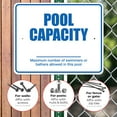 thumbnail image 4 of Pool Capacity Pool Sign,, 4 of 8