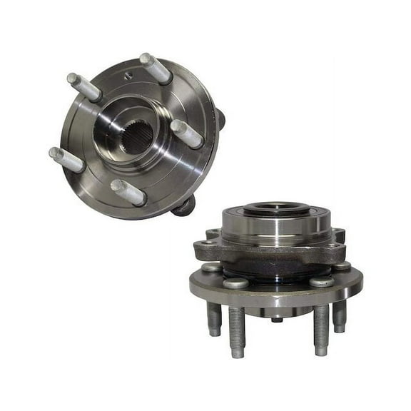 Wheel Hub Assembly Set - Compatible with 2010 - 2019 Lincoln MKT 2011 2012 2013 2014 2015 2016 2017 2018