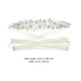 thumbnail image 2 of Wedding Waist Belt Rhinestone Bride Dress Belt Wedding Dress Sashes Wedding Belt, 2 of 8