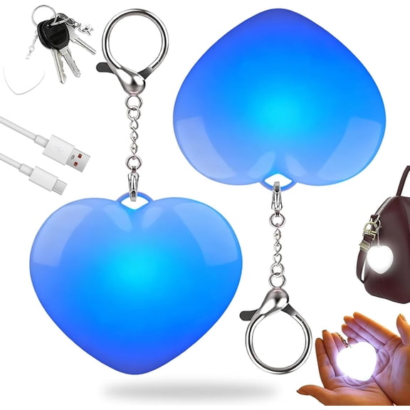 LEWEEN Love Wallet Tote Bag Touch Sensing Light - illumiate Your Bags, Valentines Day Gifts for Her, Mini Rechargeable Bag Lights for Purse, Gifts for Women Mothers Friends