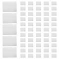 thumbnail image 1 of Paquete de 60 Soportes Etiquetas Autoadhesivas 3,5 X 4,7 Pulgadas Bolsillos Tarjetas Soporte Biblioteca PláStico Transparente, 1 of 5