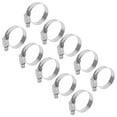thumbnail image 1 of Stainless Steel Hose Clips20Pcs Hose Pipe Clips Fastener Pipe Clips Highly Recommended, 1 of 5