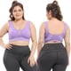 thumbnail image 3 of Sujetador sin costuras de cobertura completa para mujer con acolchado extraíble, sujetador deportivo de malla ahuecado con ventilación para una experiencia cómoda, 3 of 5