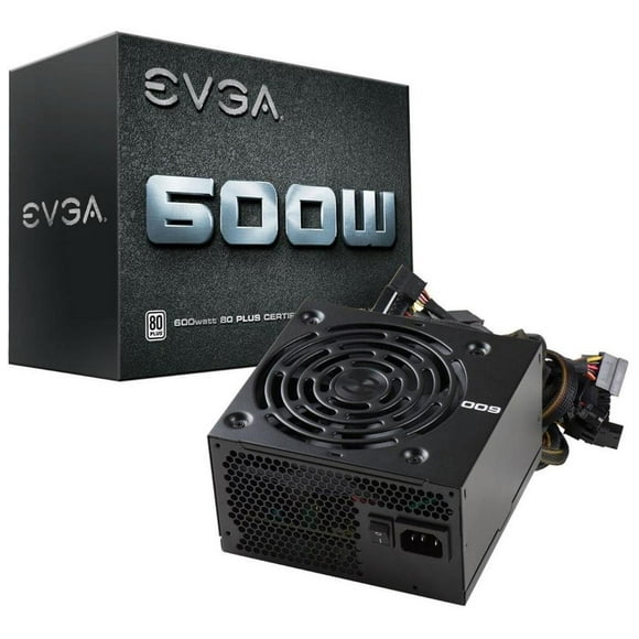 Fuente de Poder PC EVGA 600 W1 80 Plus White 600W