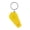 Yellow, variant on Yellow White Light LED Keychain Flashlight with Whistle - Multifunctional Portable Emergency Light for Outdoor Camping Night Jogging Gift