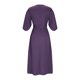 thumbnail image 3 of mfyjkho Vestidos para mujer, Vestido informal de manga larga con cuello redondo y color liso para mujer Vestidos de playa para mujer m, 3 of 4
