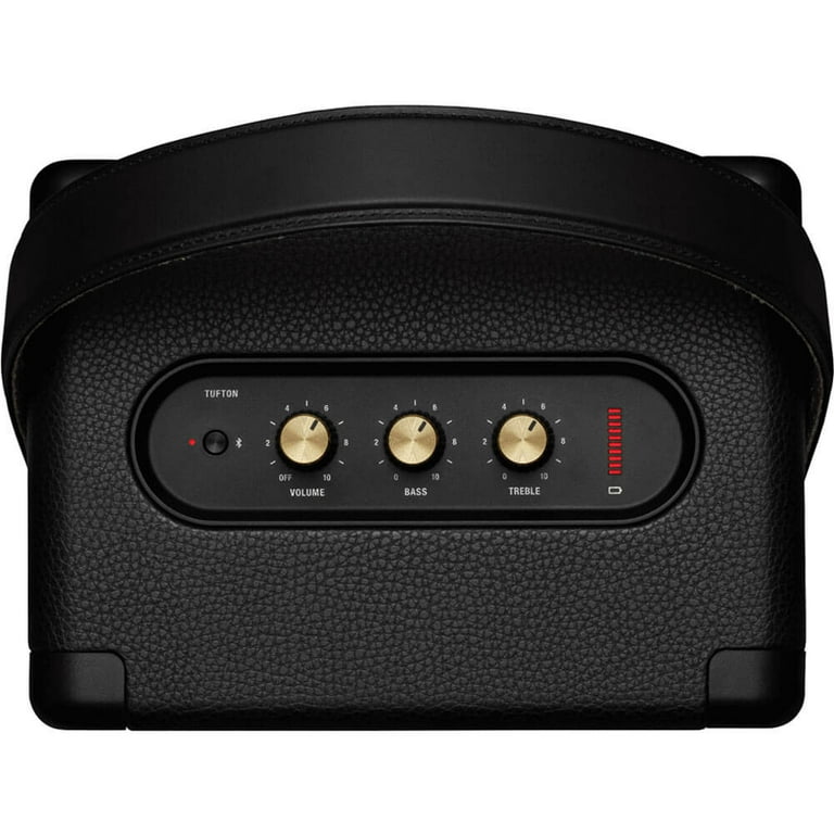 Marshall TUFTONBKBRAS Tufton Portable Bluetooth Speaker