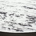 thumbnail image 4 of SAFAVIEH Amelia Lester Abstract Area Rug, Light Gray/Charcoal, 6'7" x 6'7" Round, 4 of 11