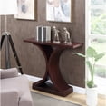 thumbnail image 2 of Convenience Concepts Console Newport Infinity en Bois d'Acajou, 2 of 3