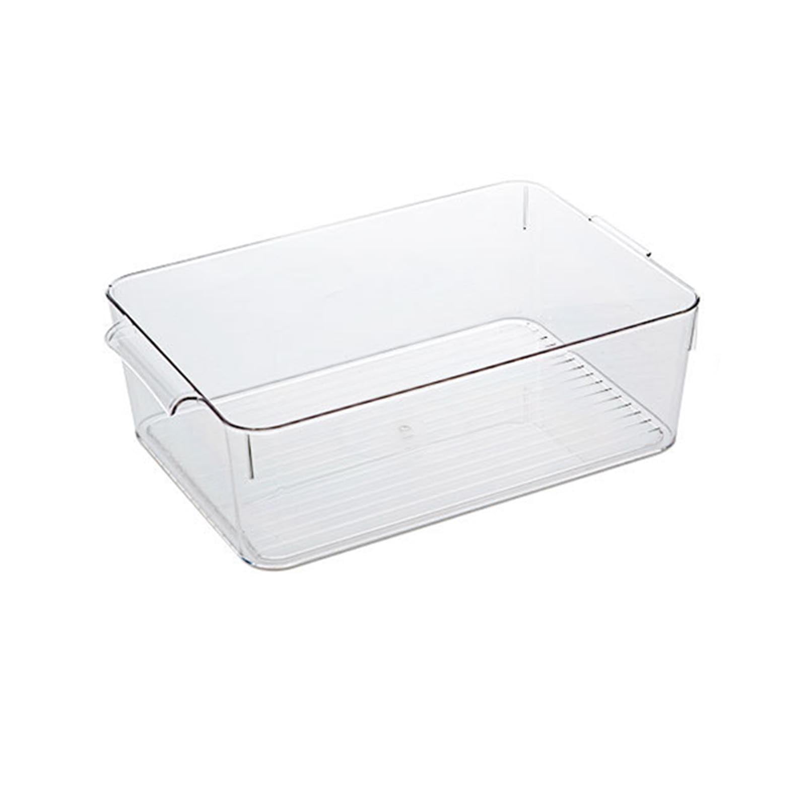 CAROOTU Clear Storage Bins for Kitchen Organization and Storage