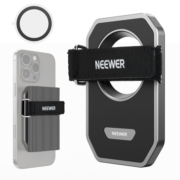 Soporte SSD NEEWER magnético con cierre táctil para iPhone y SSD