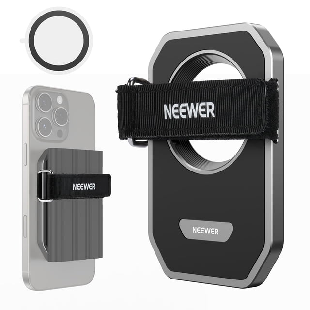 Soporte SSD NEEWER magnético con cierre táctil para iPhone y SSD