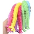 thumbnail image 1 of 12 piezas coloridas sensoriales Fidget Stretch Toys Cuerdas elásticas Fidget Toy para relajación Terapia Gadgets Promover Focus Play Tool para niños Niñas Adolescentes con autismo Ansiedad, 6 colores, 1 of 2