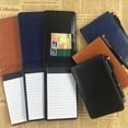 thumbnail image 5 of Notepads A7 Pu Leather Cover Stylus Pen Notebook For Work Travel, 5 of 5