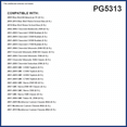 thumbnail image 2 of PG Engine Oil Filter PG5313 | Fits 2001-2006 Chevrolet Silverado 2500 HD, Silverado 3500, 2001-2006 GMC Sierra 2500 HD, 2003-2009 C5500 Topkick, 2001-2006 Chevrolet Suburban 2500, 2 of 6