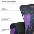 thumbnail image 4 of Yayeee Faucet Mat for Kitchen Sink 14.7" Diatomite Long Splash Guard Pad, Purple Street, 4 of 7
