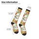 thumbnail image 2 of Balery Ducks and Flowers Calcetines novedosos Calcetines deportivos Calcetines hasta la rodilla Calcetines de algodón Calcetines originales y geniales, 2 of 6
