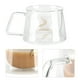 thumbnail image 4 of Taza De Café De Vidrio Taza Resistente Al Calor Con Aislamiento De Doble Pared, 4 of 7