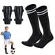 thumbnail image 1 of BTideas Espinilleras de Fútbol, Almohadillas para Espinilleras y Calcetines Largos de Fútbol para Equipo de Fútbol, Negro, 1 of 1