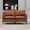 Brown, variant on TS Cat paw leather upholstered sofa loveseat,Nordic retro light luxury living room balcony bedroom single casual sofa chair (Brown)