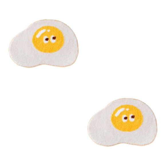 Inteprter Alfombra De Baño Y Cómoda para Baño Y Dormitorio Alfombra De Piso De Baño De Amplia Aplicación Estilo De Ojos De Guisante 65 * 45 estilo de ojos de guisante 65*45 cm (0.4 kg) 2Conjunto