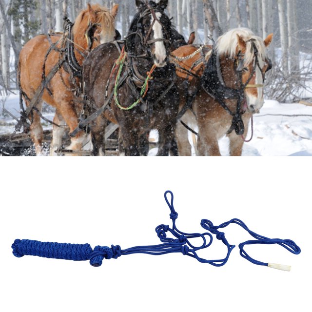 Cabestro De Becerro, Cabestro De Caballo De Poliéster Ajustable Cabestros De Cuerda Para Caballos Cabestro De Caballo Nudos Múltiples Cabestro De Caballo Tejido Seguro Y