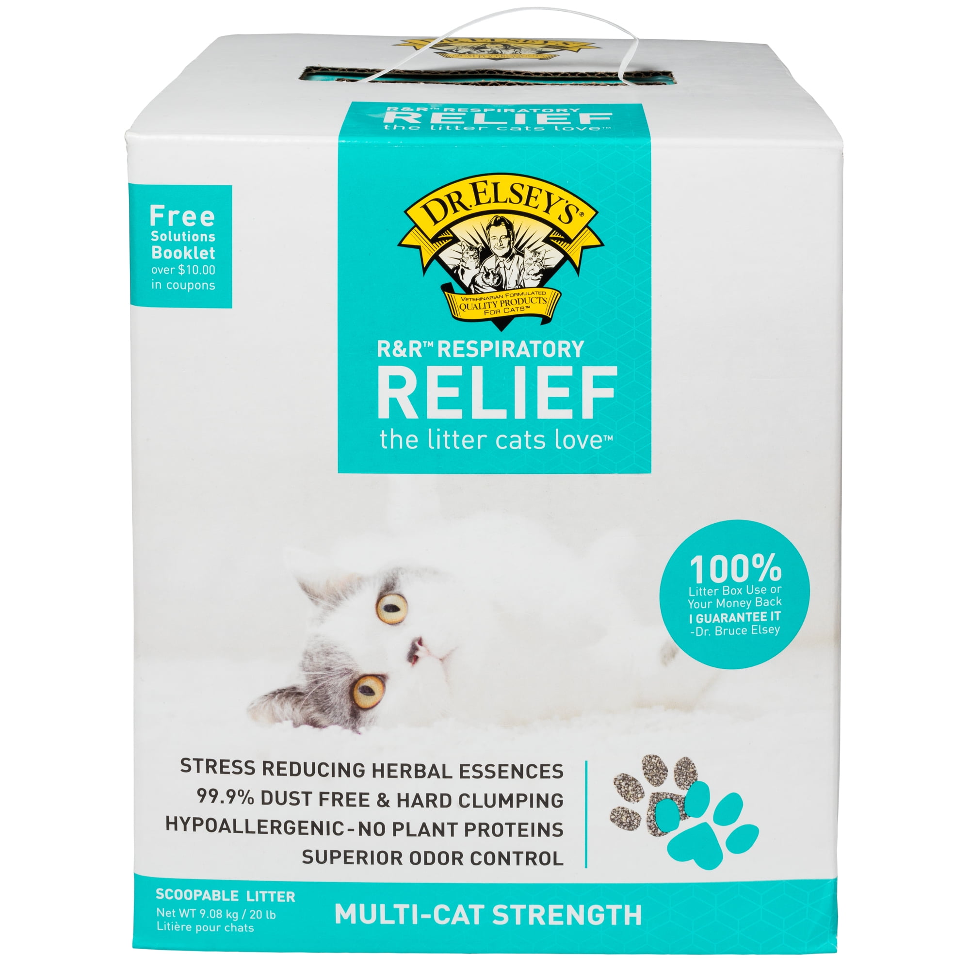 dr-elsey-s-precious-cat-respiratory-relief-cat-litter-20-lb-ebay