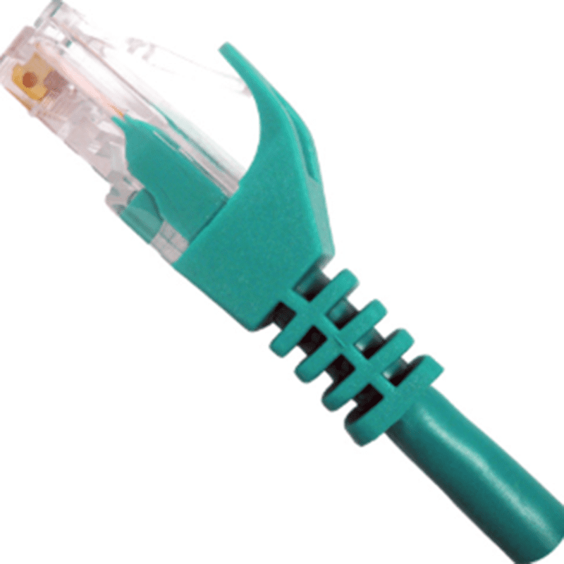 350MHz Bare Copper Molded Snagless Boot Cat5E Patch Cable 