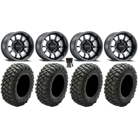 Method 409 15 Black (5+2) Wheels 32 Crawler XG Tires Sportsman RZR Ranger Method 409 15 Black (5+2) Wheels 32 Crawler XG Tires Sportsman RZR Ranger