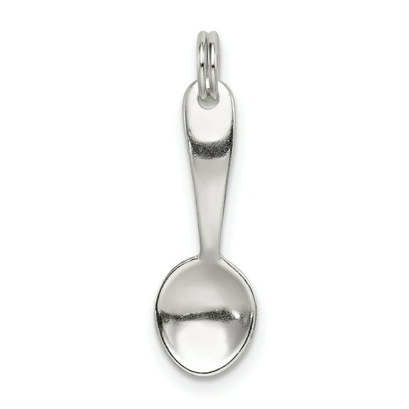 925 Sterling Silver Spoon Charm Pendant
